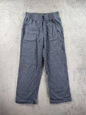 Toad&Co Women's Charcoal Grey Hemp Pull-On Wide Leg Pants Size XS